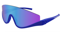 Gucci GG1650S-010 Blue shield Ladies Sunglasses