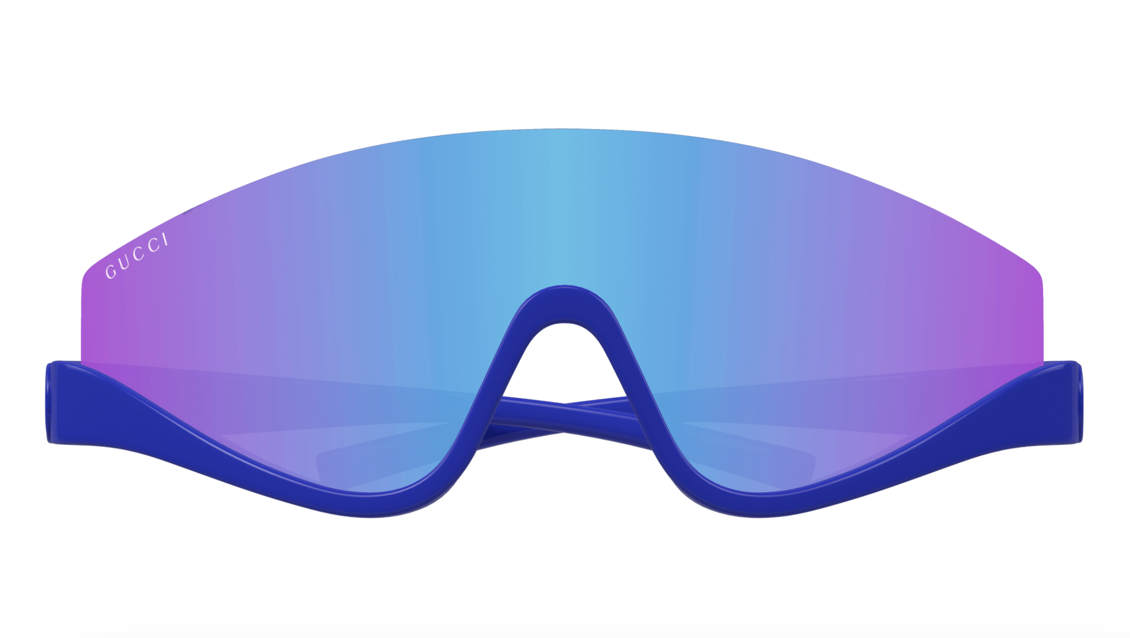Gucci GG1650S-010 Blue shield Ladies Sunglasses