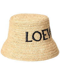 Loewe Raffia Bucket Hat