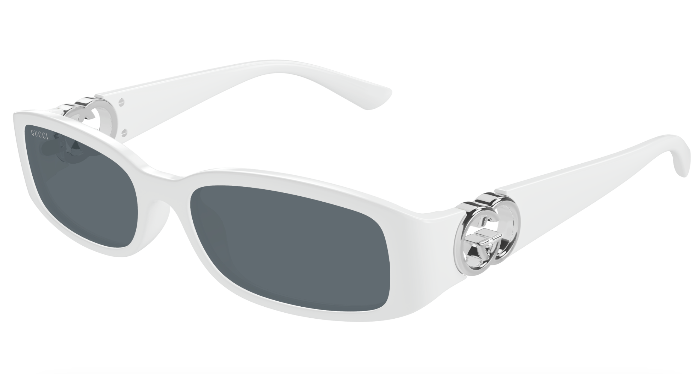 Gucci GG1661S-003 White square Ladies Sunglasses