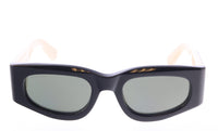 Gucci GG1664S-001 Black & Ivory square Ladies Sunglasses