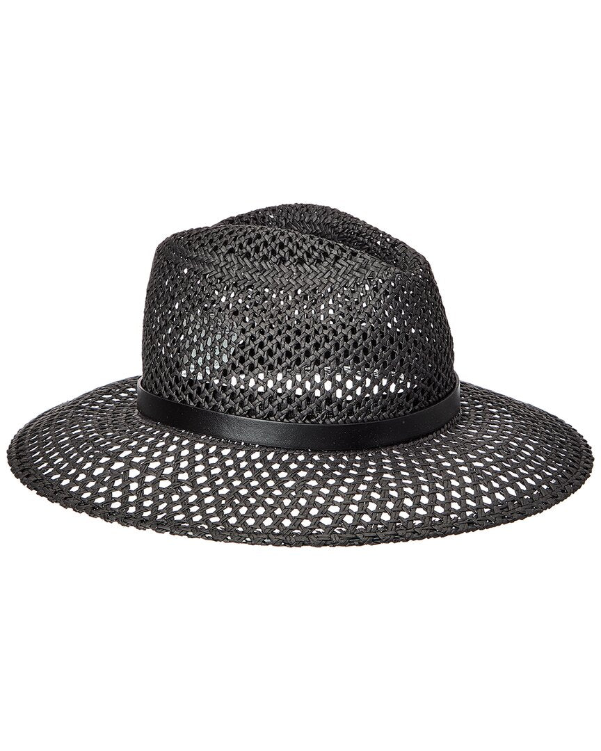 Max Mara Marocco Leather-Trim Cap