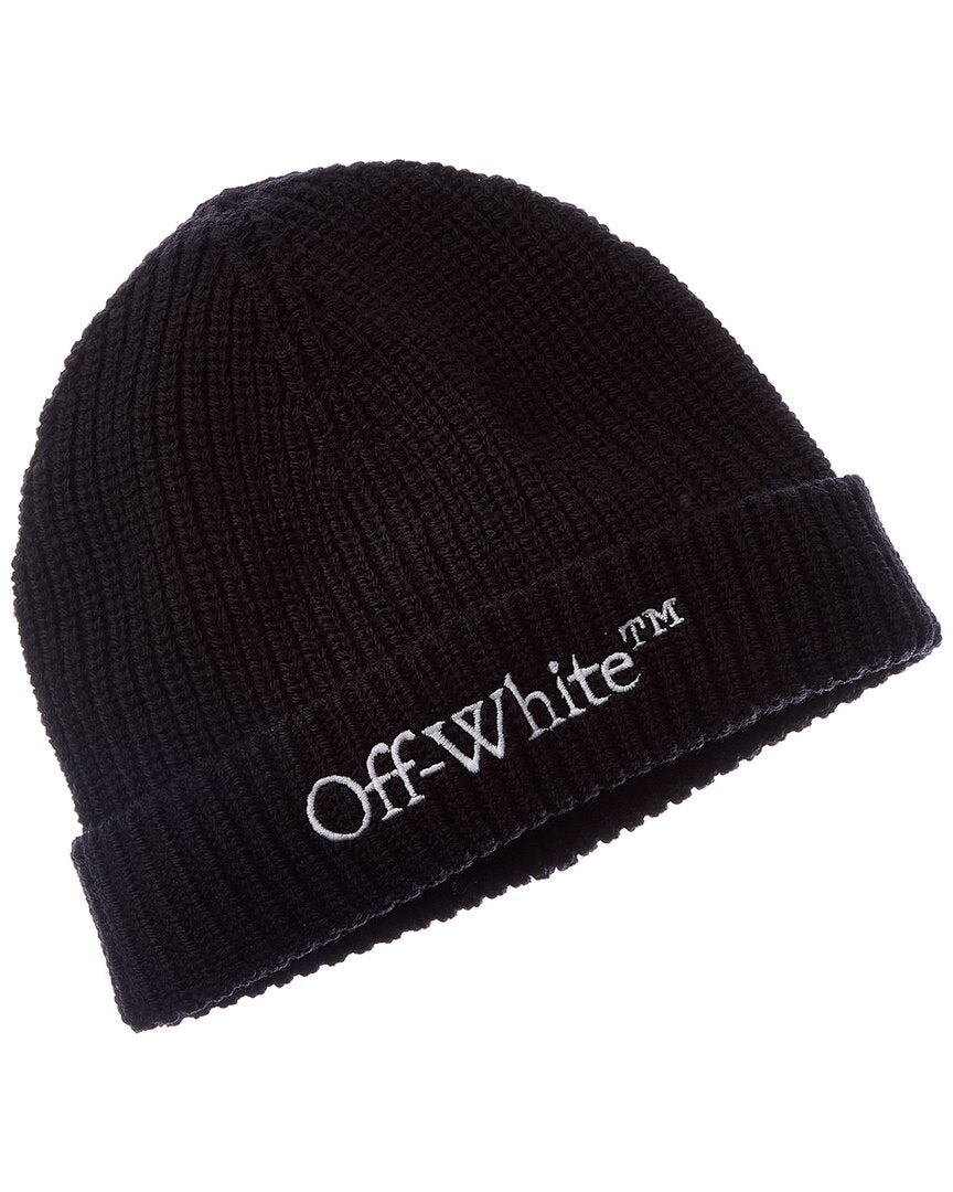 Off-White Bookish Classic Wool Beanie