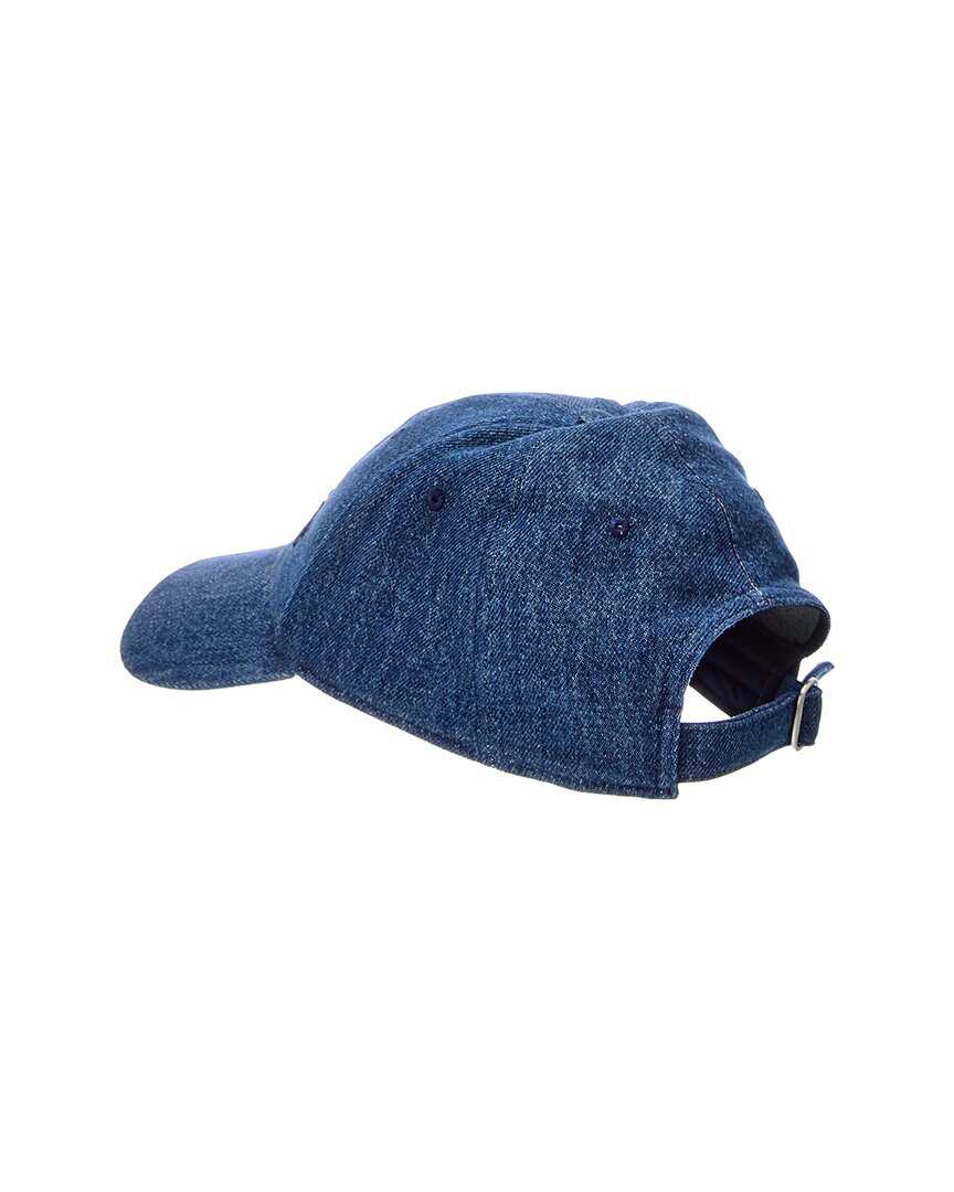 Off-White™ Off-White™ Logo Bookish Denim Baseball Cap