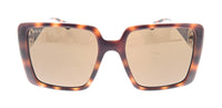 Gucci GG1692S-002 Havana square Ladies Sunglasses