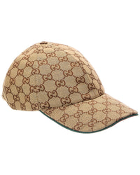 Gucci Gucci Gg Canvas Baseball Cap