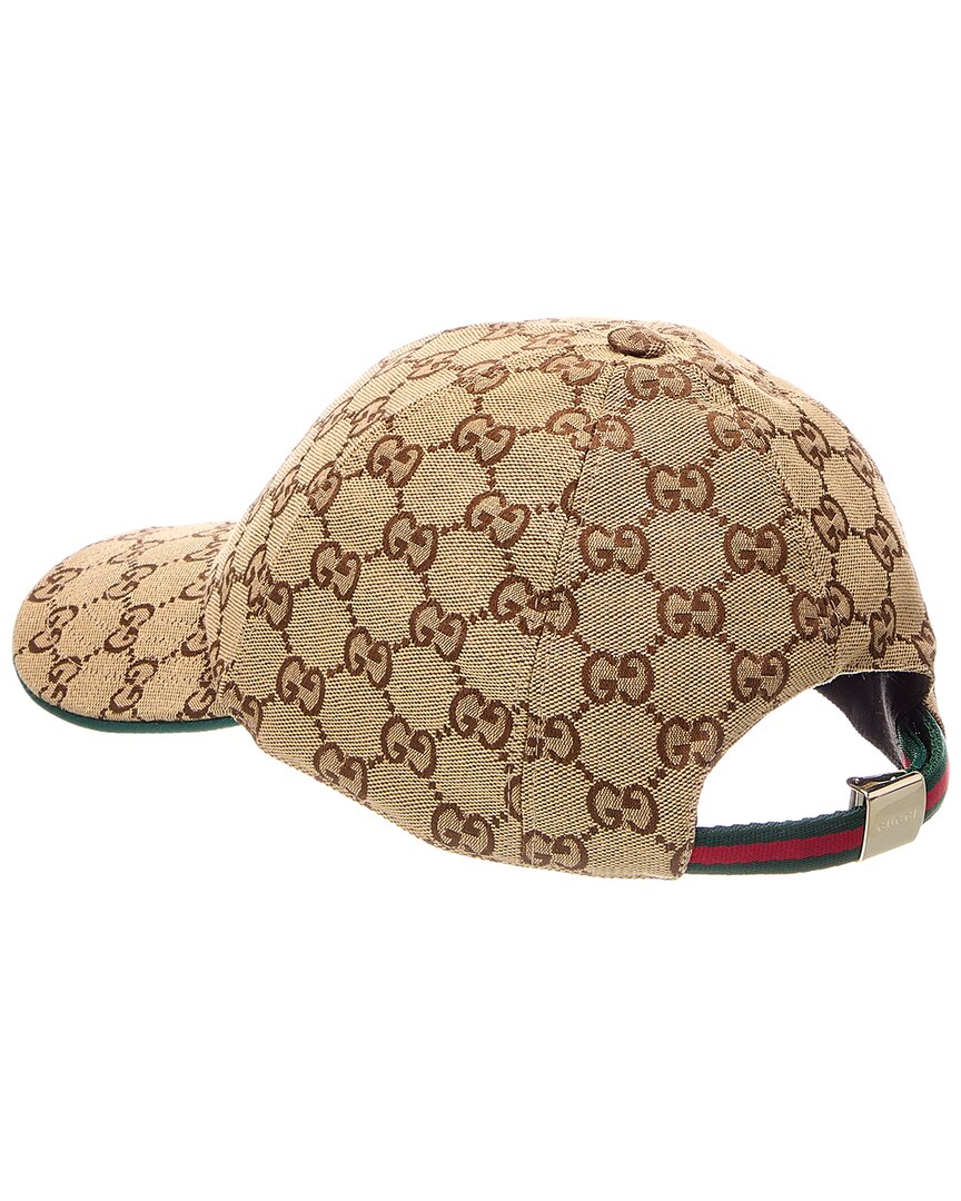 Gucci Gucci Gg Canvas Baseball Cap