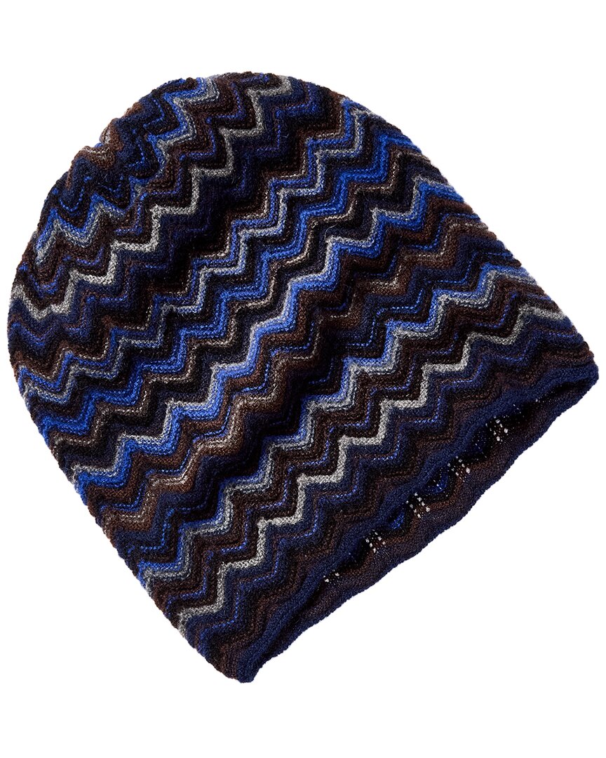 Forte Forte Cashmere Zig Zag Stitch Cashmere Hat