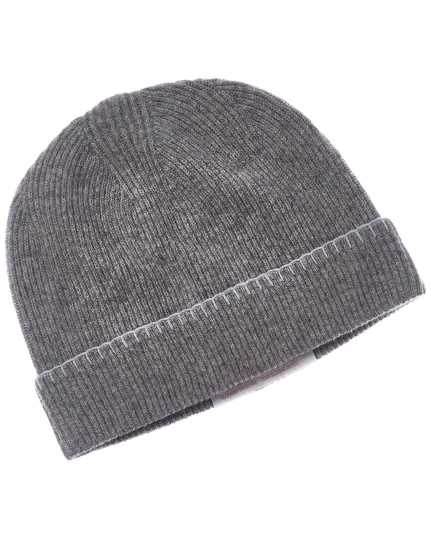 Brodie Cashmere Brodie Cashmere Blanket Stitch Cashmere Beanie