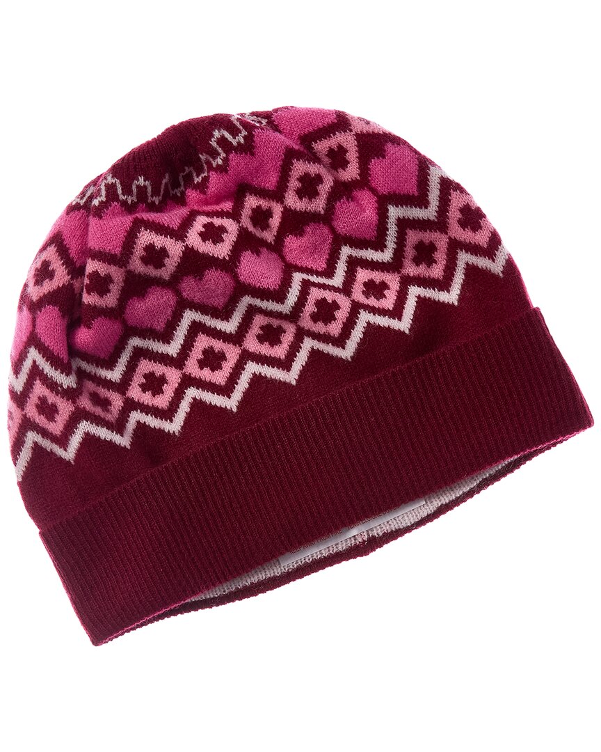 Brodie Cashmere Brodie Cashmere Love Fairisle Cashmere Beanie