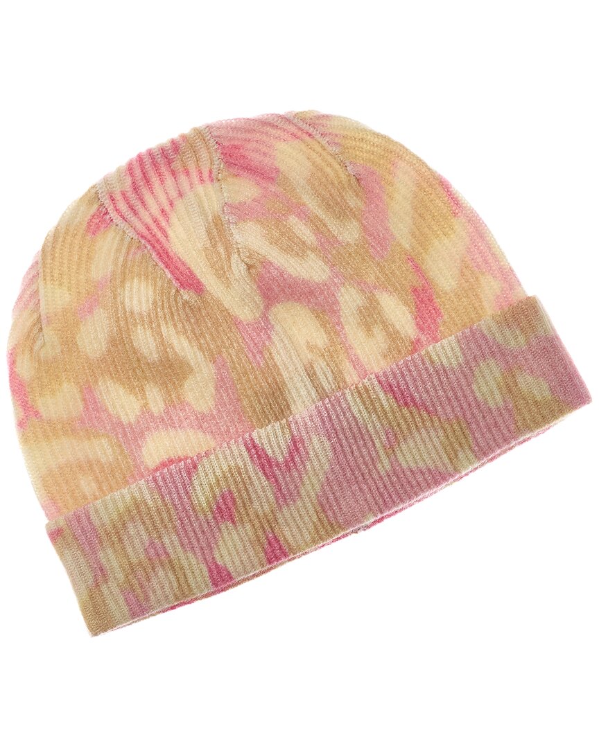 Brodie Cashmere Brodie Cashmere Abstract Print Leopard Cashmere Beanie