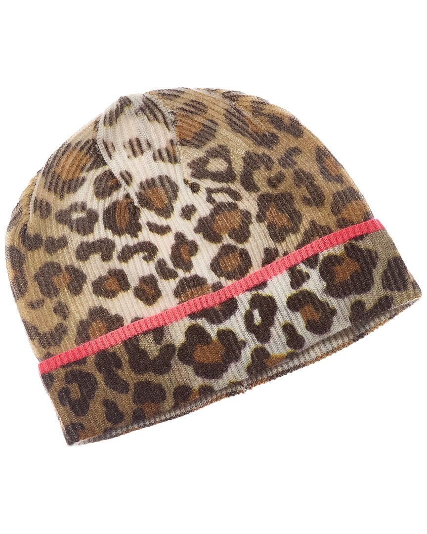 Brodie Cashmere Brodie Cashmere True Leopard Cashmere Beanie