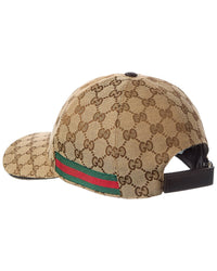 Gucci Original Gg Web Canvas Baseball Hat