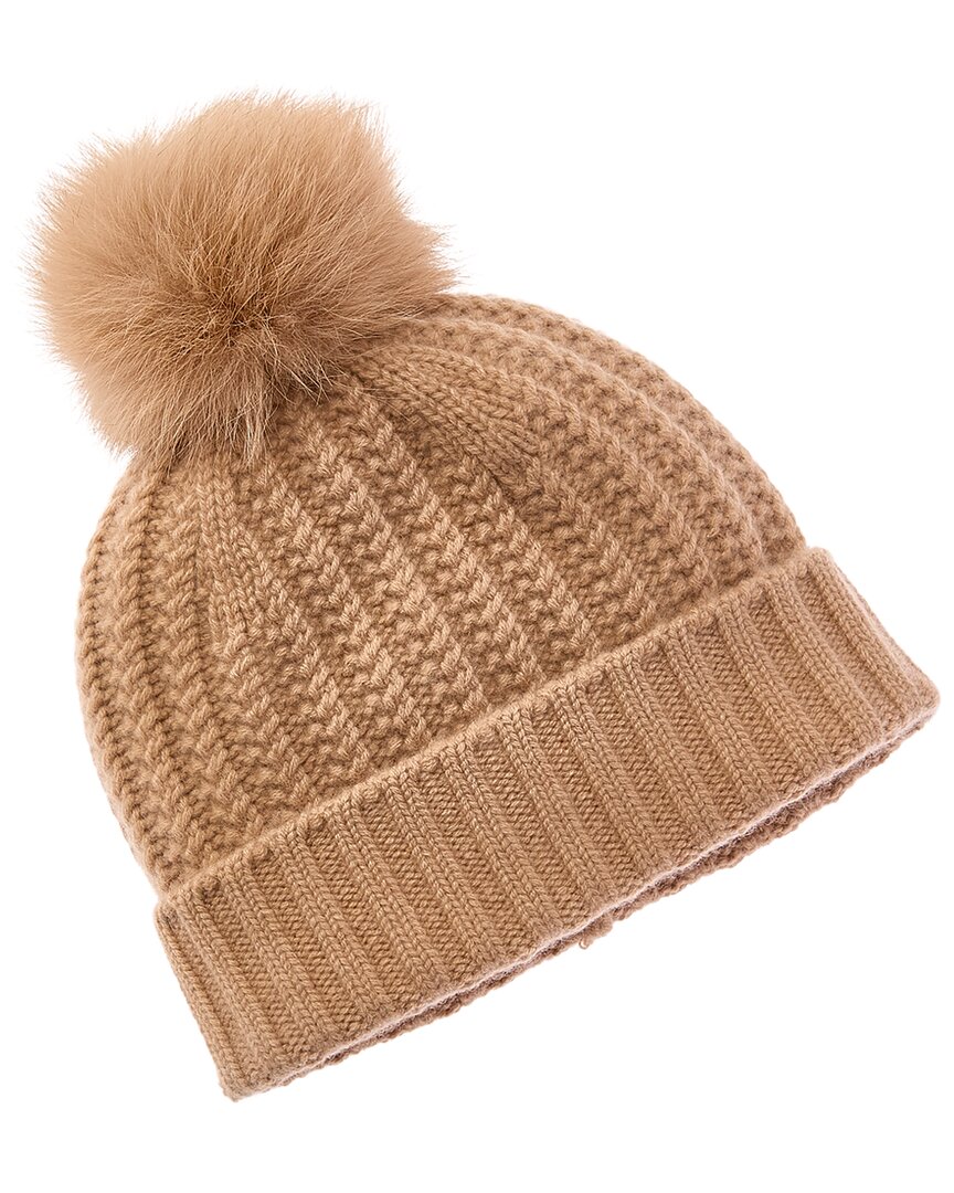 Sofia Cashmere Sofiacashmere Textured Cable Cashmere Hat