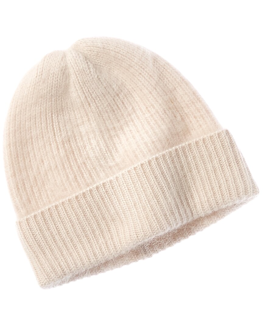 Sofiacashmere Brushed Cashmere Chunky Rib Hat