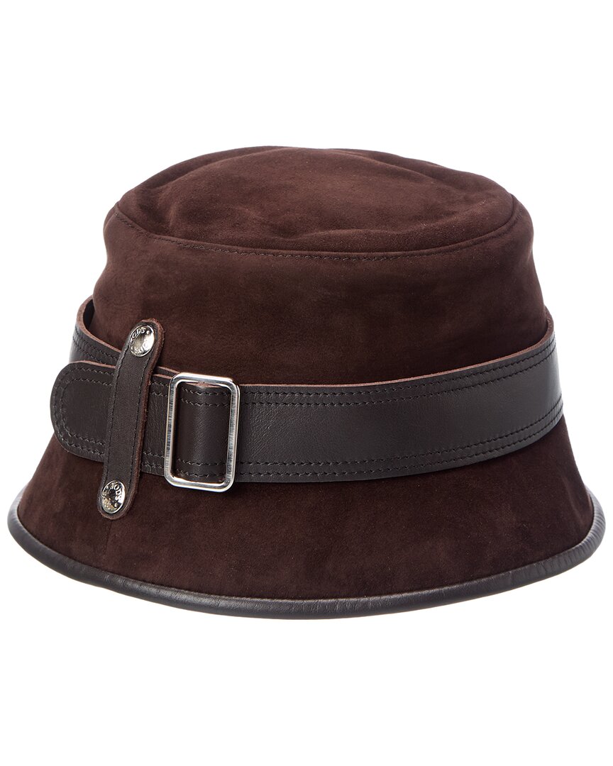 TOD's Tod’S Suede & Leather Bucket Hat