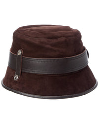 TOD's Tod’S Suede & Leather Bucket Hat