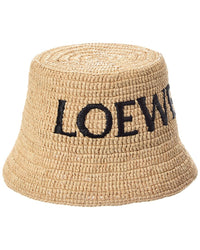 Loewe Loewe Raffia Bucket Hat