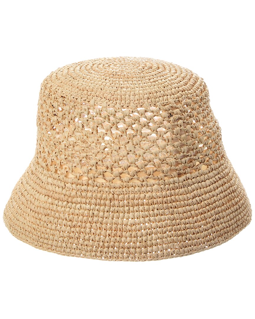Loewe Loewe Anagram Raffia Bucket Hat