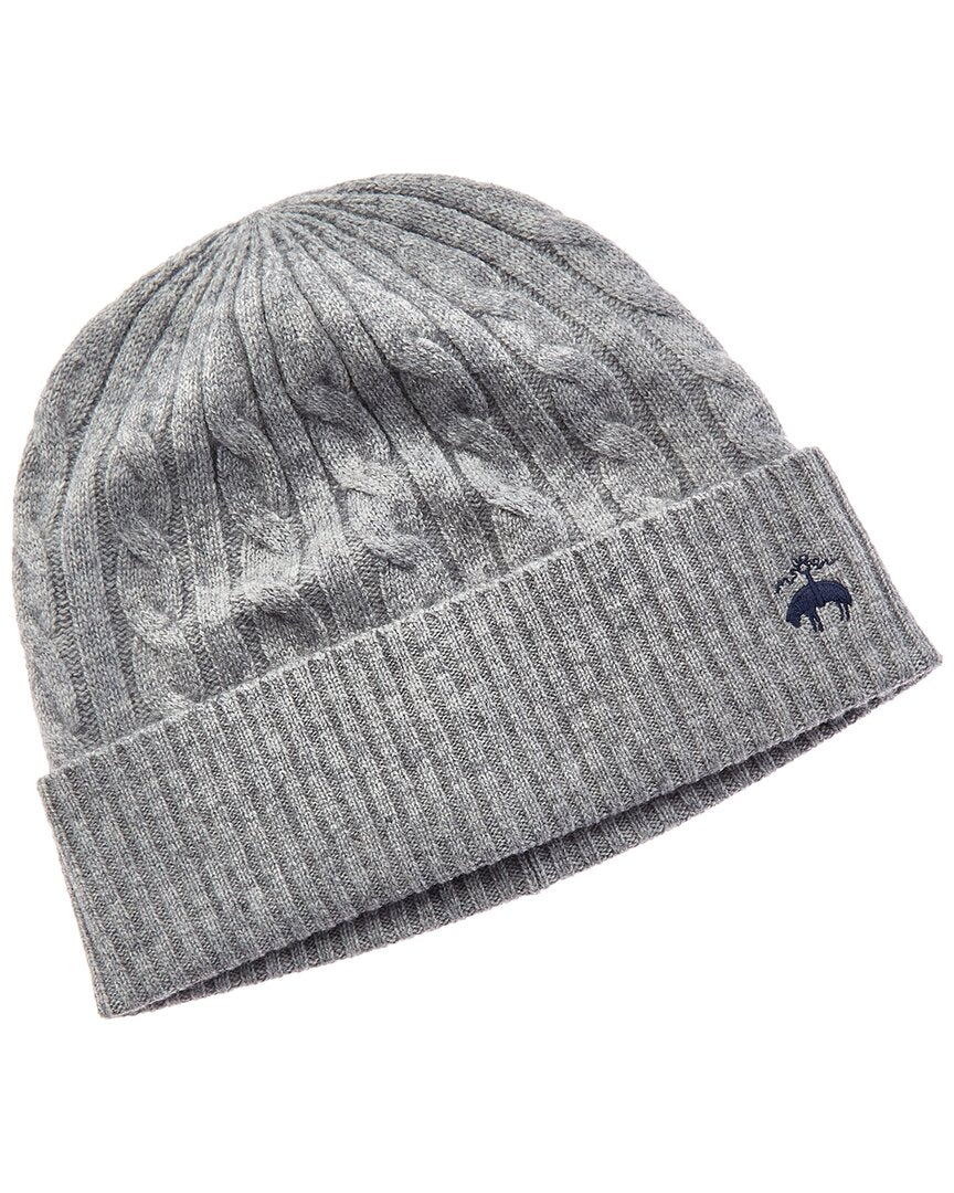 Brooks Brothers Wool & Cashmere-Blend Cable Hat
