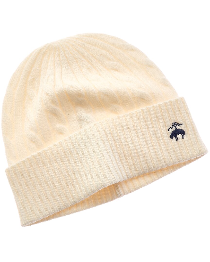 Brooks Brothers Wool & Cashmere-Blend Cable Hat
