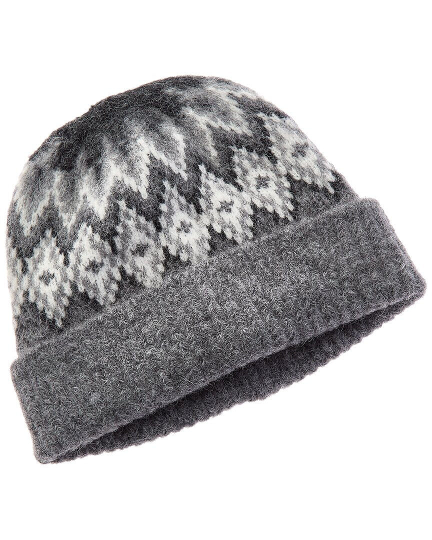 Brooks Brothers Cozy Fairisle Alpaca & Wool-Blend Beanie