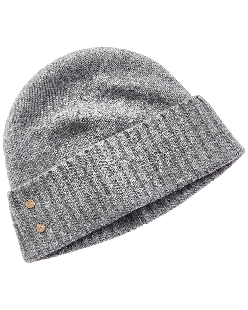 Brooks Brothers Wool & Cashmere-Blend Logo Button Hat