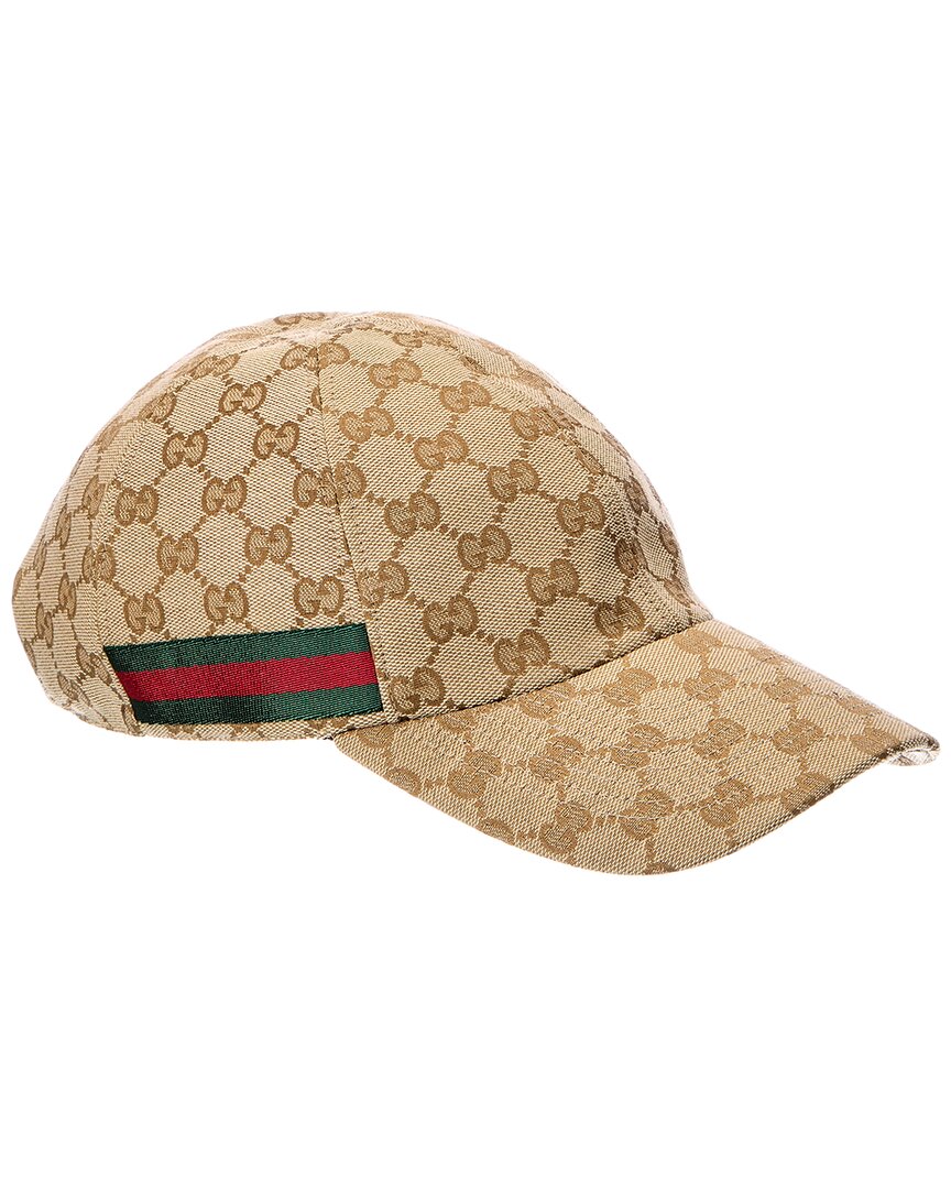 Gucci Gucci Gg Canvas Baseball Cap
