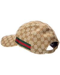 Gucci Gucci Gg Canvas Baseball Cap