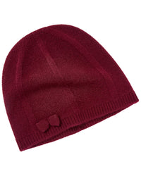 Phenix Bow Cashmere Beanie