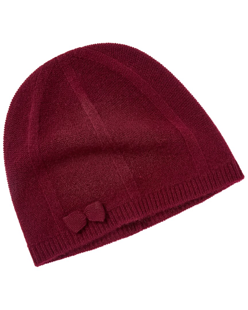 Phenix Bow Cashmere Beanie