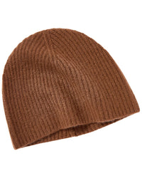 Phenix Rib Knit Cashmere Beanie