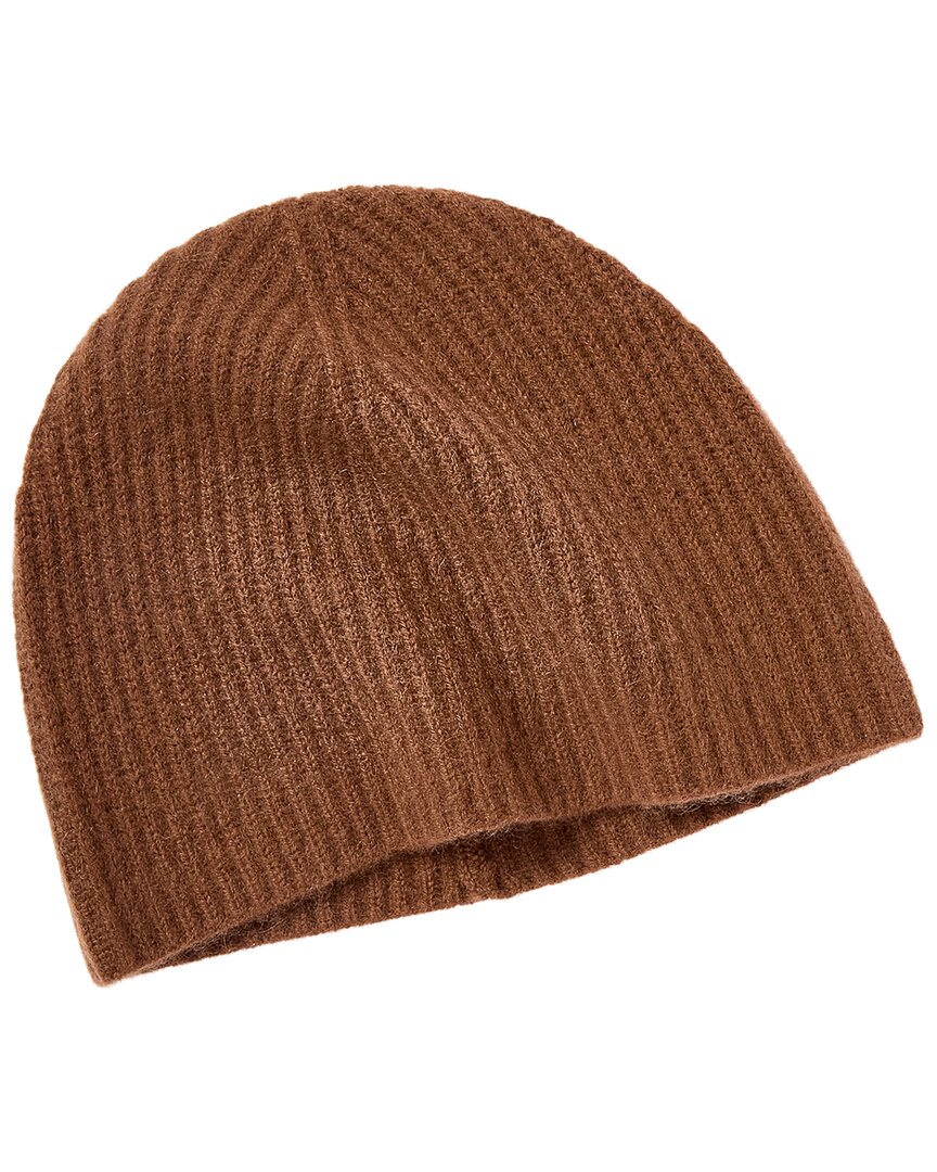 Phenix Rib Knit Cashmere Beanie