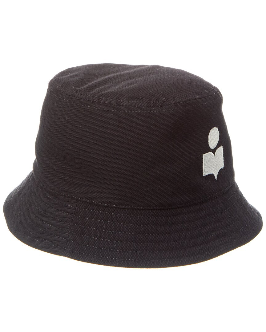 Isabel Marant Haley Bucket Hat, 57, Black