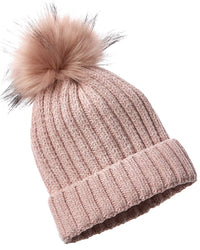 La Fiorentina Basic Knit Beanie, Pink
