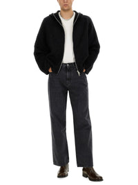 Our Legacy Men Felpa In Lana Con Zip