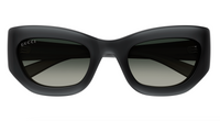 Gucci GG1784S-001 Grey cat-eye Ladies Sunglasses