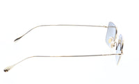 Gucci GG1813S-001 Gold square Unisex Sunglasses