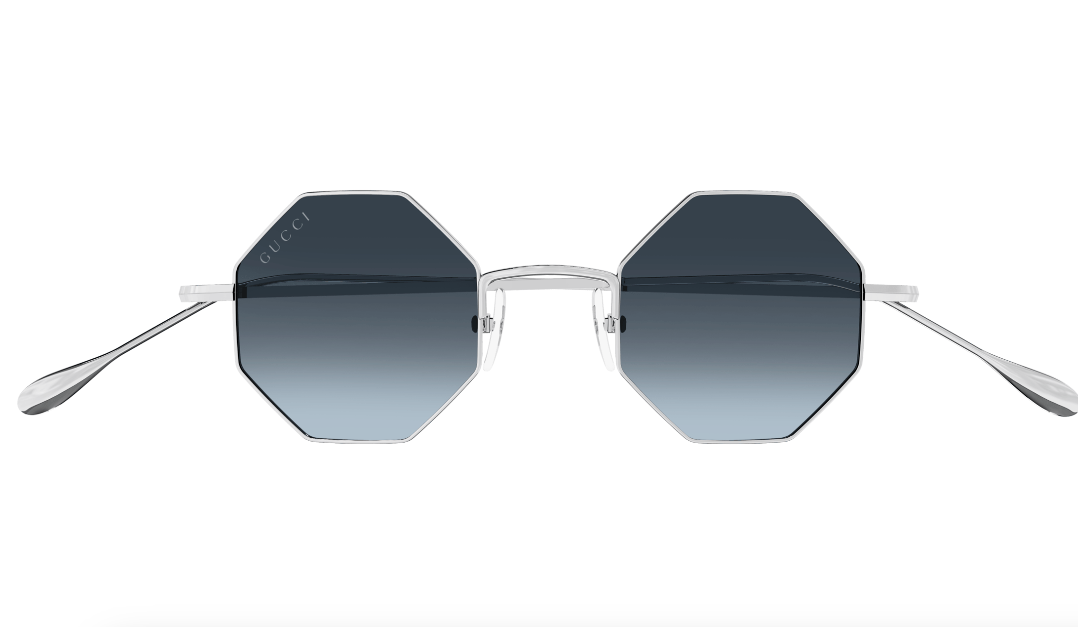Gucci GG1814S-003 Silver geometric Unisex Sunglasses