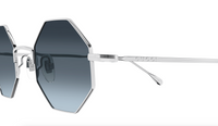 Gucci GG1814S-003 Silver geometric Unisex Sunglasses