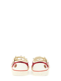 Valentino Garavani Women Velvet "Dollyboard" Ballerina Sneaker