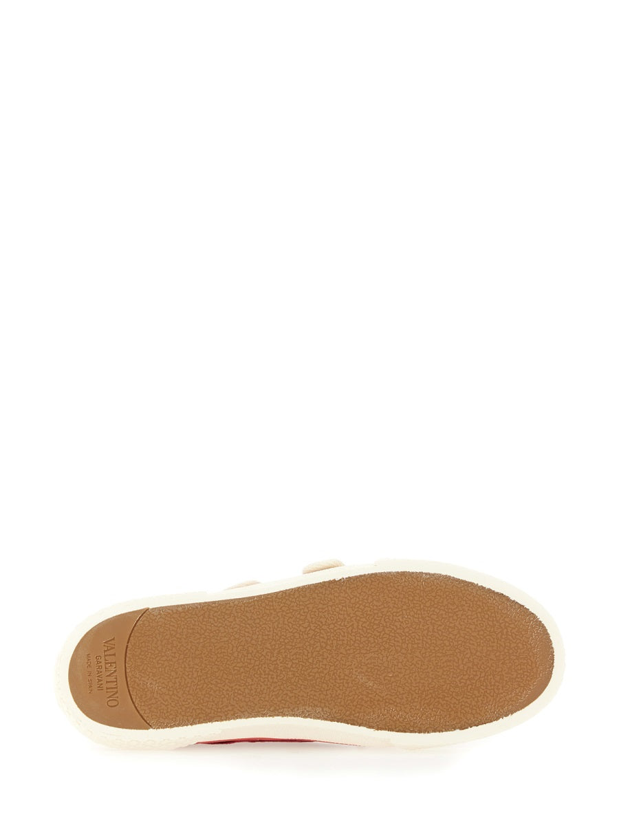 Valentino Garavani Women Velvet "Dollyboard" Ballerina Sneaker
