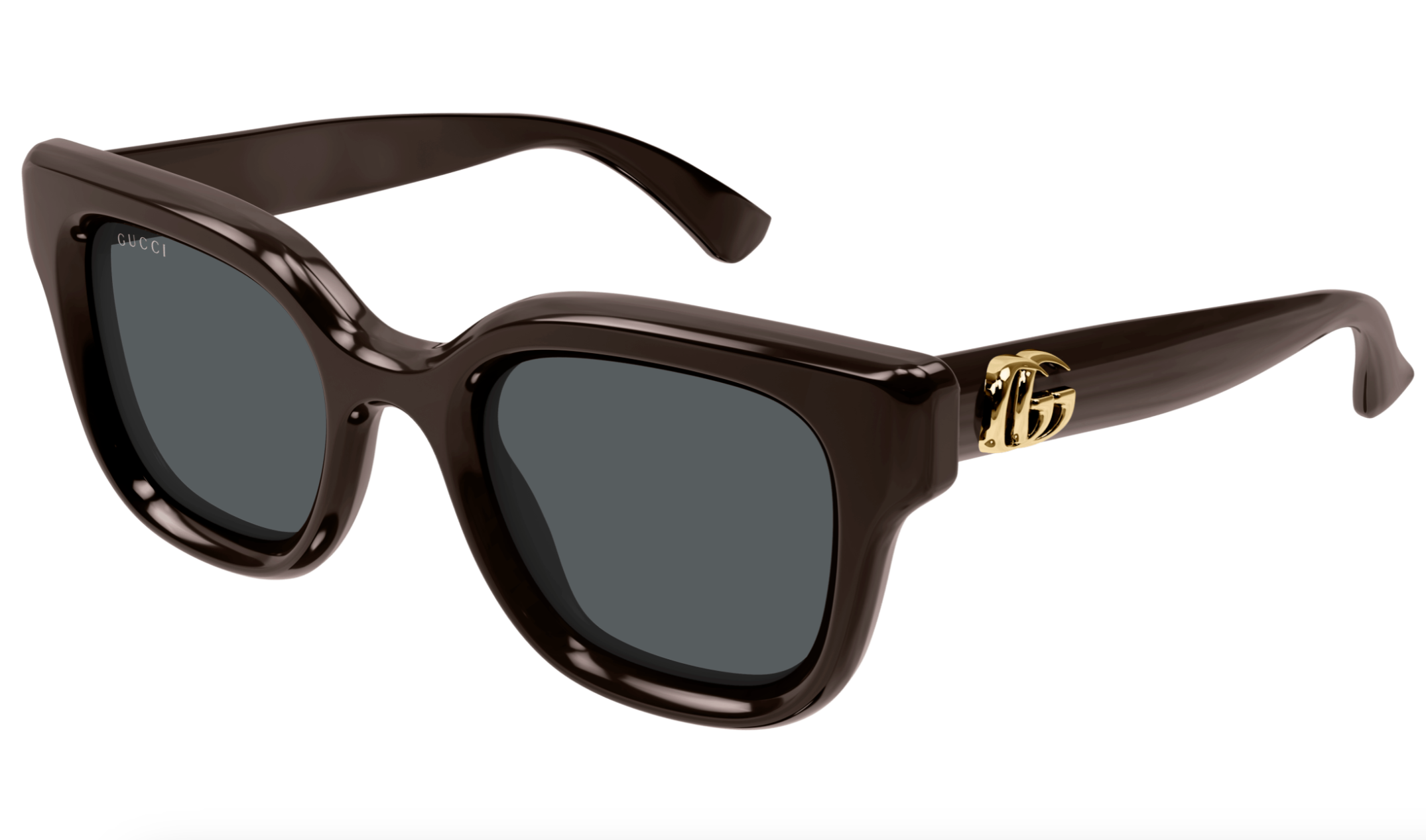 Gucci GG1828S-004 Brown cat-eye Ladies Sunglasses