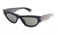 Gucci GG1834S-001 Black cat-eye Ladies Sunglasses