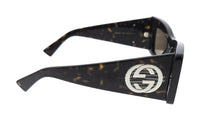 Gucci GG1842S-002 Havana square Mens Sunglasses