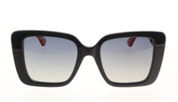 Gucci GG1861S-005 Black, green & red square Ladies Sunglasses