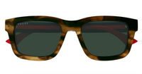 Gucci GG1869S-003 Havana, blue & red square Mens Sunglasses