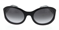 Gucci GG2012S-001 Black round Ladies Sunglasses