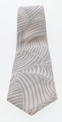 Emporio Armani Silver Wave pattern 100% Silk Mens Tie