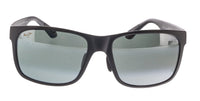 Maui Jim MJ0432S001 Red Sands Matte Black Wrap Polarized Sunglasses